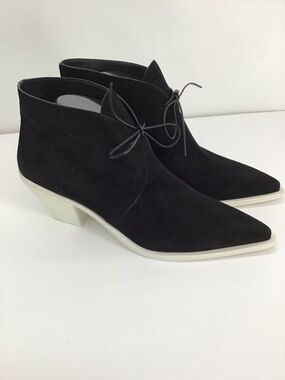 Mercedes Castillo Karington NWOT Suede Leather Lace-Up Heeled Bootie Size 10